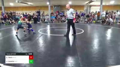 48 lbs Consi Of 8 #2 - Cooper Herb, Montoursville vs James Loomis, Parish