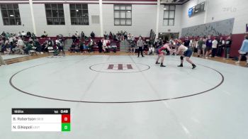 165 lbs Consi Of 16 #1 - Brody Robertson, Strong Rock Christian vs Nick DiNapoli, The Lovett School