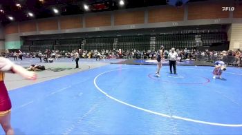 130 lbs Champ. Round 2 - Shyla Sells, Mazama vs Riley Ball, Lowry