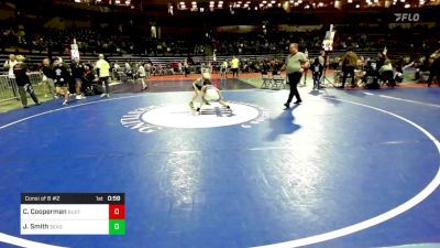 80 lbs Consi Of 8 #2 - Caden Cooperman, Buxton (NJ) vs James Smith, Seagull Wrestling Club