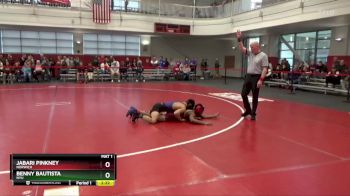 125 lbs Champ. Round 2 - Benny Bautista, NYU vs Jabari Pinkney, Norwich