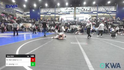 100 lbs Rr Rnd 1 - Blaine Derryberry, Team Nomad vs Connor Young, Husky Wrestling Club