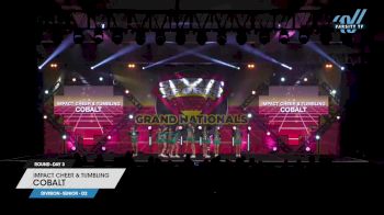 Impact Cheer & Tumbling - Cobalt [2023 L4 Senior - D2 Day 3] 2023 Spirit Sports Palm Springs Grand Nationals