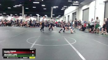 105 lbs Round 1 (8 Team) - Elijah Friend, Warhawks vs Brayden Laird, Team Germantown