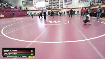 100 lbs Quarterfinal - Jaylynn Garst, ROCK PORT vs Addison Shank, ODESSA