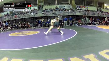 132 lbs Round 1 (4 Team) - Evan Warner, Bennington vs Haydan Smith, Doniphan-Trumbull