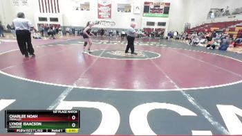 120 lbs 1st Place Match - Charlee Noah, TriValley vs Lyndie Isaacson, LaGrande