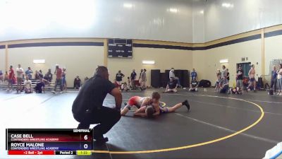 113 lbs Semifinal - Case Bell, Contenders Wrestling Academy vs Royce Malone, Contenders Wrestling Academy