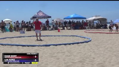 80 kg Cons. Round 3 - Luis Nunez, Live Training Wrestling vs Chase Short, Greater Heights Wrestling