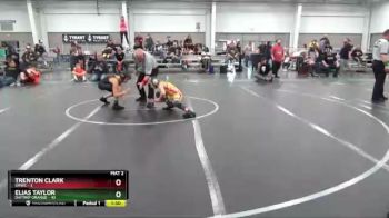 84 lbs Semis (4 Team) - Trenton Clark, SMWC vs Elias Taylor, Daytrip Orange