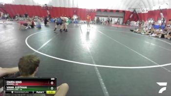 285 lbs Round 4 (16 Team) - Owen King, Geneseo vs Vann Justman, Random Lake