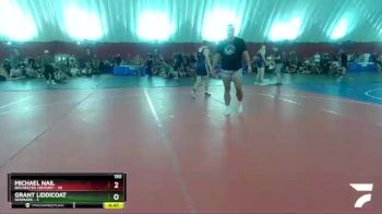 150 lbs Round 4 (16 Team) - Grant Liddicoat, Denmark vs Michael Nail, Rochester Century