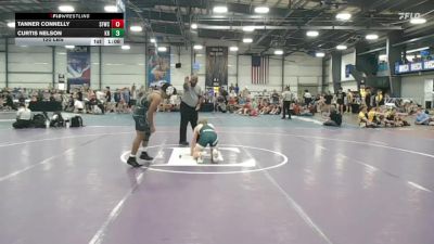 120 lbs Rr Rnd 2 - Tanner Connelly, FORGE H/S 2 vs Curtis Nelson, Kraken Black