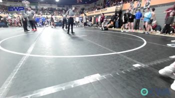 70/80 lbs Rr Rnd 3 - Paisleigh Carpenter, Midwest City Bombers Youth Wrestling Club vs Aviree Williams, Lions Wrestling Academy