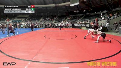 70 lbs Consi Of 32 #2 - Sutton Hawley, Keystone Wrestling Club vs Vincent Lissenden, Ruthless WC