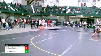 125 lbs Quarterfinal - Wyatt Skebba, Central Michigan vs Kenneth Hendriksen, Oklahoma