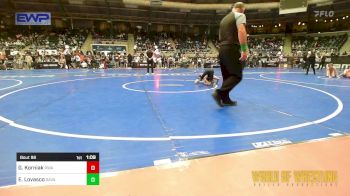 70 lbs Quarterfinal - Gus Korniak, Region Wrestling Academy vs Eli Lovasco, Savage House Wrestling Club