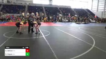 78 lbs Consolation - Nathan Beltran, Top Of The Rock vs Samuel Hogue, Grind House WC