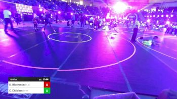126 lbs Round Of 16 - Elisha Blackmon, Black Fox Wrestling Academy vs Coy Childers, Nebraska Elite
