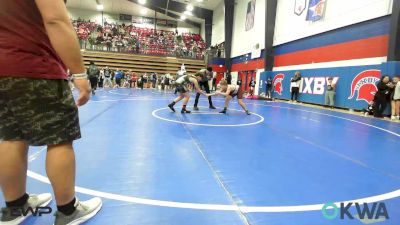 130 lbs Rr Rnd 1 - Dayson Swan, IRONMEN Wrestling Club vs Travis Dupire, Eufaula Ironheads Wrestling Club