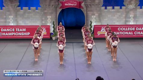 Missouri State University [2026 Division IA - Pom Semis] 2026 UCA & UDA College Cheerleading and Dance Team National Championship