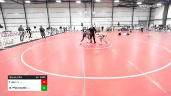 132 lbs Prelims - TJ Arvizu, CA vs Marley Washington, GA