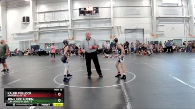 80 lbs Round 1 (6 Team) - Jon Luke Austin, Contenders WA Blue vs Kaleb Pollock, Brawler Elite