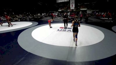 120 lbs Irini Poka, OCWA - Orange County Wrestling Association vs Madison Ramirez, IEWA - Inland Empire Wrestling Association