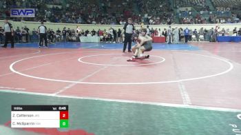 110 lbs Consi Of 16 #1 - Zeke Catterson, Jenks vs Carson McSparrin, Yukon