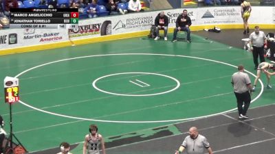 96 lbs Consi Of 8 #1 - Marco Angelicchio, Greater Latrobe vs Jonathan Toriello, Bishop McCort