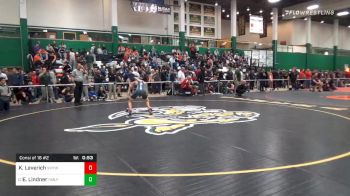 106 lbs Consolation - Kenny Leverich, Smithtown West vs Evan Lindner, New Milford