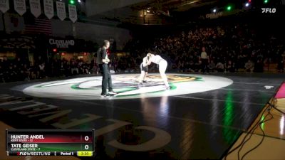 165 lbs Tate Geiser, Cleveland State vs Hunter Andel, Kent State