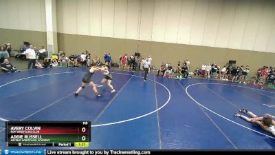 130 lbs Round 2 - Addie Russell, Ascend Wrestling Academy vs Avery Colvin, Roy Wrestling Club