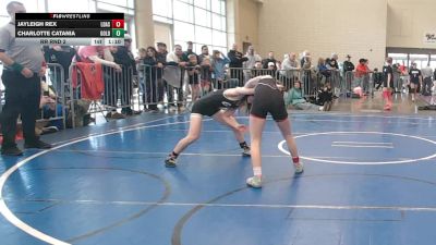 100 lbs Rr Rnd 2 - Jayleigh Rex, Lady Assassins - Girls vs Charlotte Catania, All I See Is Gold Academy - Girls