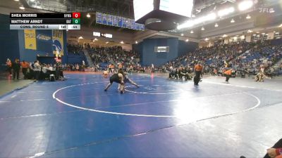 157 lbs Cons. Round 5 - Matthew Arndt, Battlefield vs Shea Morris, NY Military Academy
