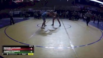 3A 195 lbs Cons. Round 3 - Richard Alexander, Miami Palmetto vs Garrick Schwartz, Flagler Palm Coast