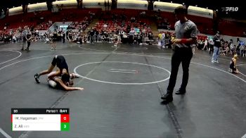 68 lbs Quarterfinal - Mack Hageman, CPWA vs Zain Ali, Westshore