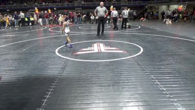 45 lbs Rd 7 - Consi-semis - Vincent Switzer, Clarion Limestone vs Luca Croteau, Richland