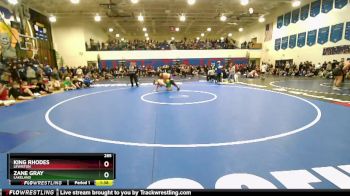 285 lbs Champ. Round 2 - Zane Gray, Lakeland vs King Rhodes, Lewiston