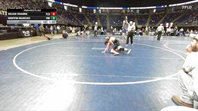 135 lbs Consy 1 - Julian Khamis, Pleasant Valley vs Griffin Murcko, Pine Richland