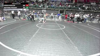 70 lbs Quarterfinal - Kieran McEllen, Dragon Rtc vs Matthew Pontano, Williamstown Braves Youth Wrestling