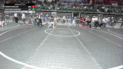 70 lbs Quarterfinal - Kieran McEllen, Dragon Rtc vs Matthew Pontano, Williamstown Braves Youth Wrestling
