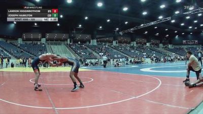 125 lbs Champ. Round 1 - Joseph Hamilton, Cornerstone vs Landon Higginbothom, Brewton-Parker (GA)