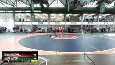 138-159 lbs Semifinal - Ryan Johnston, Relentless Training Center vs Jacob Alvarez, Izzy Style Wrestling