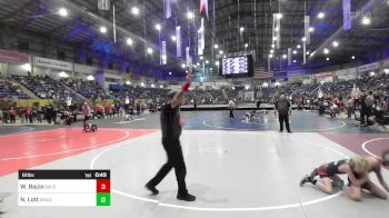 61 lbs Consi Of 4 - Wayne Bajza, Bald Eagle WC vs Nicolas Lott, Dragon Wrestling Club