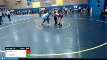 235lbs Cons. Round 4 - Imani Hamlet, Centennial vs Kaitlyn Dover, Yelm (Girls)