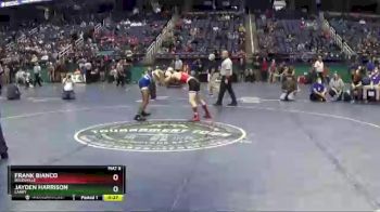 4A 132 lbs Cons. Round 3 - Jayden Harrison, Laney vs Frank Bianco, Rolesville