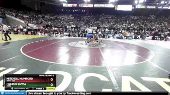 2A 113 lbs Cons. Round 2 - Mitchell Mumford, West Side vs Hector Silvas, Firth