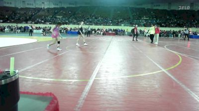 123 lbs Semifinal - Angelina Bezner, Putnam City North vs Tiffany Breshears, Broken Arrow Girls Junior High