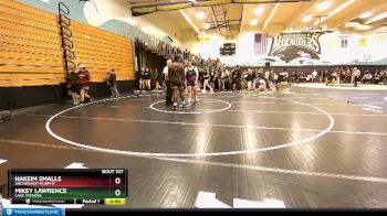 285 lbs Quarterfinal - Mikey Lawrence, Lake Stevens vs Hakeim Smalls, Archbishop Murphy